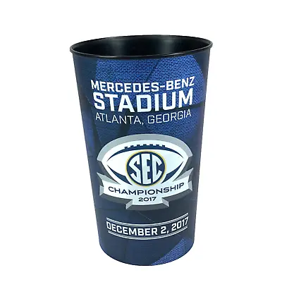 2017 SEC Championship Souvenir Cup Football Georgia Bulldogs Auburn Tiger UGA UA • $19.99