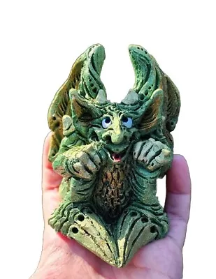 Vintage Clay Buhner Studios Artisan DRAGON Whimsical Sculpture OOAK • $65