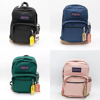 Jansport  Right Pack  Backpack Suede School Book Bag Laptop Original Authentic • $57.99