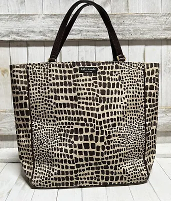 Kate Spade VINTAGE Y2K Animal Print Satchel Tote Shoulder Bag USA • $15.50