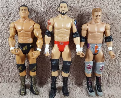 2011-12 Mattel WWE Wrestling Zack Ryder Wade Barrett Alberto Delrio • $18