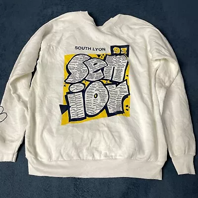 Vintage Fruit Of The Loom Sweater Mens Size XL 1993 USA Made Graduation Crewneck • $30