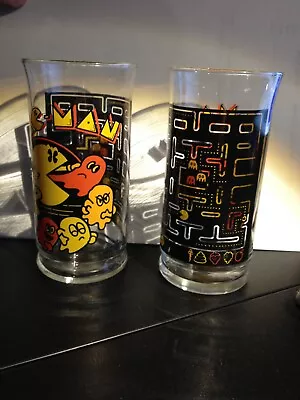 Vintage PAC-MAN Drinking Glass From 1980 Bally Midway Mfg. Co. • $14.99