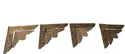 8 Vintage Thomasville  Furniture Embellishment Applique Onlay Decorative Brass • $19.99