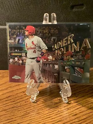 2016 Topps Chrome #PC-11 Yadier Molina Perspectives St. Louis Cardinals • $3.25