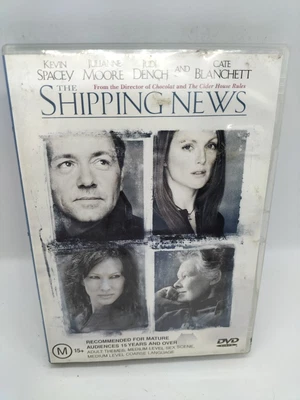 $7 • Buy The Shipping News 2001 DVD Movie Drama Kevin Spacey Judi Dench Julianne Moore