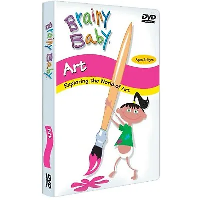 £12.23 • Buy Brainy Baby Art Exploring The World Of Art For Ages 2-5 Yrs DVD R2 - New Sealed