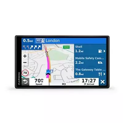 Garmin DriveSmart 55 LMT-D 5 Inch Sat Nav UK & EU Lifetime Maps & Traffic • £99.95