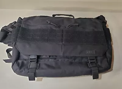 5.11 Tactical Bag Rush Delivery Lima Black Messenger Laptop Bag Travel Side Pack • $69.95