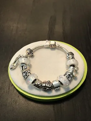 Rare Chamilia Disney Complete Charm Bracelet • $199.99