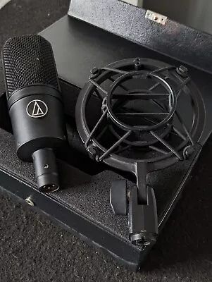 Audio Technical AT4040 Large Diaphragm Condenser Mic + Shockmount & Storage Case • £190