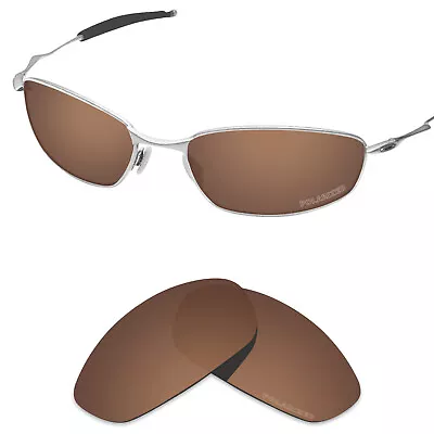 EYAR Polarized Replacement Lens For-Oakley Whisker Sunglasses Nut Brown (PFM) • $31.34