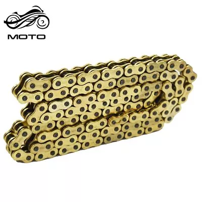 Drive Chain Gold Color 520 X114 ATV Motorcycle 520 Pitch With O-Ring  114 Links • $23.59