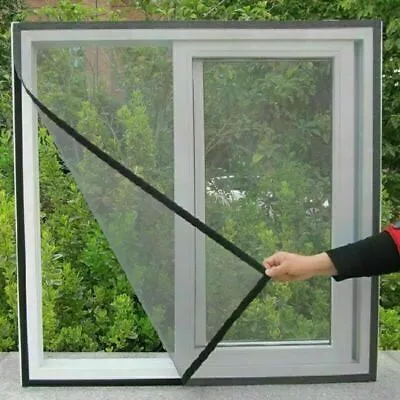 Window Screen Mesh Net Fly Insect Bug Mosquito Moth  Door Netting Guard Cover UK • £3.46