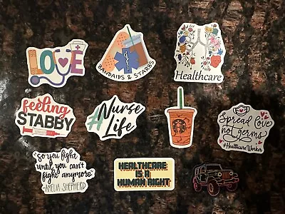 Nurse Healthcare 10 Piece Stickers / Decals • $3.25