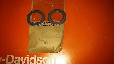 HARLEY DAVIDSON AERMACCHI 41685-74P  (2) Hub Bearing Thrust Washers  175 250 • $3