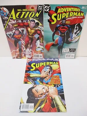 Superman Lightning Strikes Twice Complete 3pts / Shazam Eclipso - DC Comics 2005 • $11.98