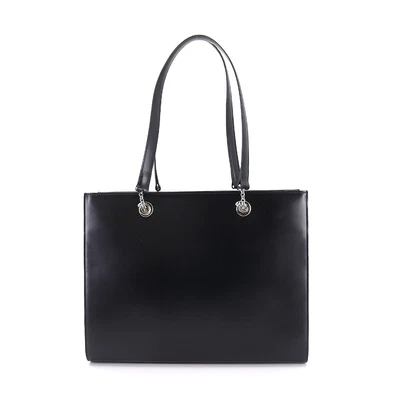 $293.48 • Buy Cartier Panthere Tote Bag Leather Black L1000360 Purse 90175278