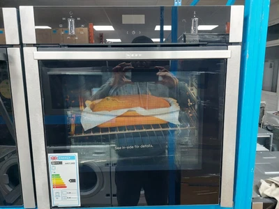 £489 • Buy NEFF B4ACF1AN0B - 60cm SINGLE ELECTRIC OVEN HIDE & SLIDE 71 Litres #8454