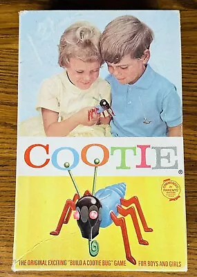 THE GAME OF COOTIE 1949 VINTAGE MODEL 200 Schaper Mfg Bugs Insect Toy Parts • $19.99