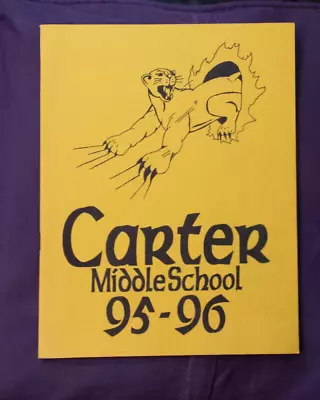 1996 Carter Middle School Yearbook - Warren Michigan • $15