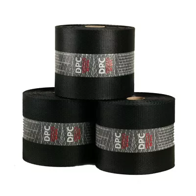 £5.94 • Buy Damp Proof Course Dpc Membrane 30m Roll Diy Wall Damp Proofing Various Widths