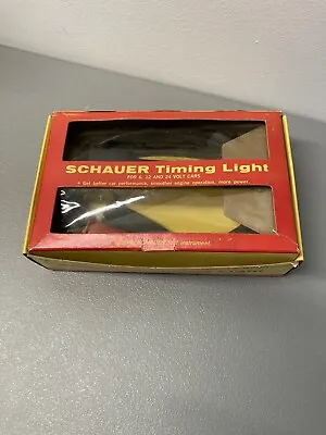 Vintage Schauer Timing Light Model A8290 • $37.99