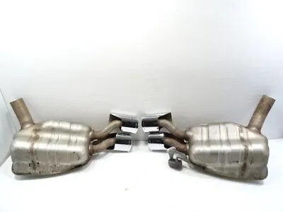 07 Mercedes W211 E63 Exhaust AMG Mufflers / Resonator Left And Right 21149120 • $499.99