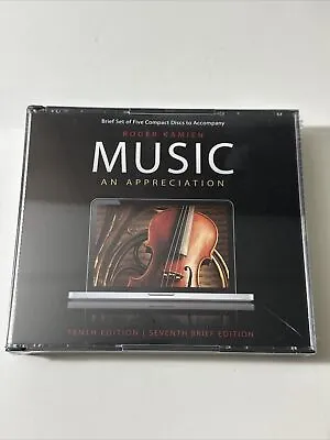 Roger Kamien- Music An Appreciation:Tenth Edition/ Seventh Brief Edition Sealed • $22.50