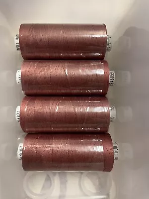 Coats Cotton - Tre Cerchi Sewing Thread Spool - 500mt - Mauve Red - Col 06516 • £5.99