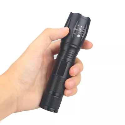 Hunting Green Light LED Flashlight Torch W/ Battery 800Yards Zoom Coyote Varmint • $8.99