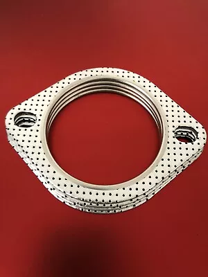 3  76MM EXHAUST GASKET - 106MM BOLT SPACING 3 INCH FLANGE (4 Pieces) • $9.99