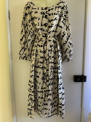 $129.99 • Buy Gorgeous GORMAN Lost In Translation Dress 100% Linen Size 16 BNWT !