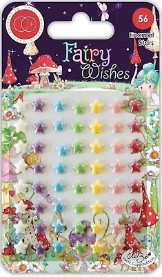 Fairy Wishes Adhesive Enamel Stars By Craft Consortium • £2.89