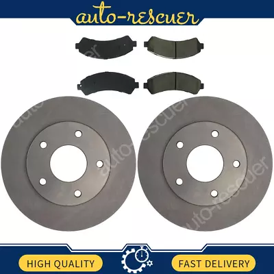 Front Posi Ceramic Brake Pad & Rotor Kit For Chevy S10 S15 4WD 4x4 • $141.37