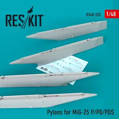1/48 Reskit Pylons For MiG-25  P/PD/PDS (1/48) • $13.19