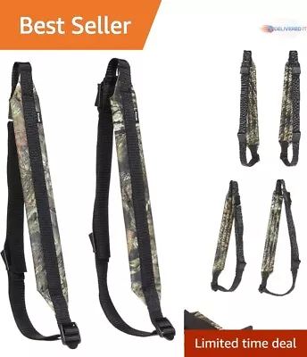 Padded Treestand Carry Straps - Comfortable & Secure - Mossy Oak Break-Up Camo • $21.98