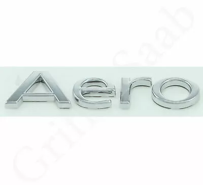 Genuine Saab 9-5 95 Estate Rear Boot Aero Badge Emblem 2002-2010 - 12804322 • $42.66