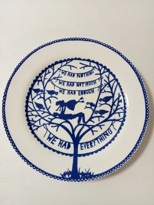 £14.88 • Buy Rob Ryan Four Seasons  Winter  Plate Wild & Wolf