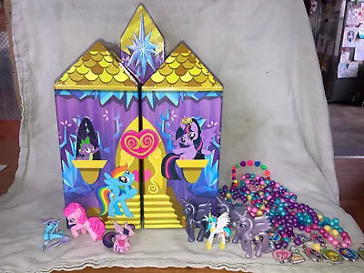 MY LITTLE PONY Light-up Castle Jewelry Box Set W/ Beads And Mini Figures • $79.99