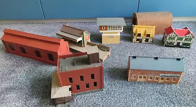 Job Lot Model Railway OO Building Signal Box Tunnel Engine Shed Station Hornby + • £0.12
