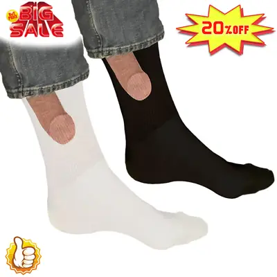 £3.59 • Buy Men's Dick Exposed Socks, Luxury  Show Off  Super Soft Anti Bacterial  Sock