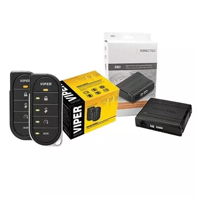 $229.99 • Buy Viper 5806V 2-Way LED Car Alarm Security And Remote Start System With DB3 Bypass
