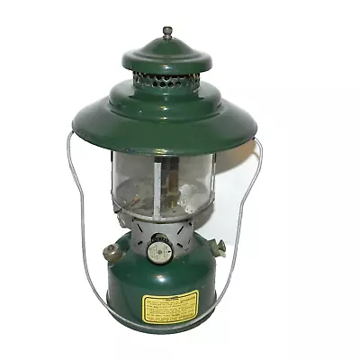 Vintage Antique 1946 Coleman Model 228C Big Hat Double Mantle Lantern USA • $112.89