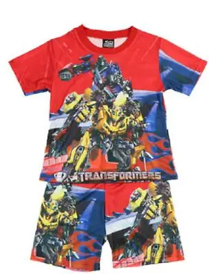 $16.07 • Buy BNWT Transformers Optimus Prime Bumblebee Boys Pyjamas Sleepwear Pajamas New