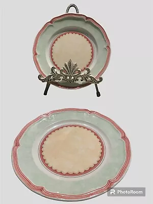 Villeroy & Boch JARDIN D'ALSACE AUBERGE Salad Plate(s) 8 1/8in 2 Plates • $32