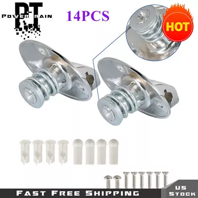 Coupe Only Sun Visor Support Brackets 14 Pieces Kit W/Screws Bushing Tips • $19.34