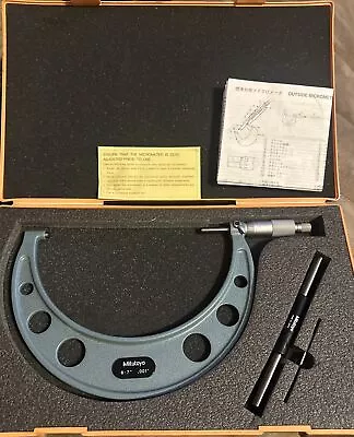 103-183A MITUTOYO 6  To 7  Outside Micrometer OM-7 In Plastic Case • $55