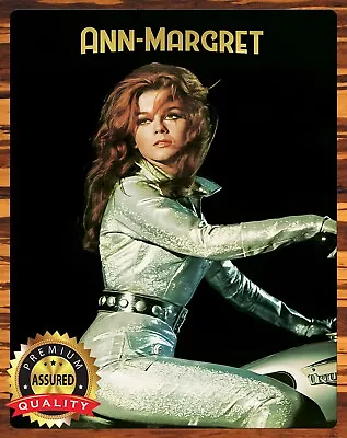 Ann-Margret - Triumph Motorcycles - Metal Sign 11 X 14 • $27.99