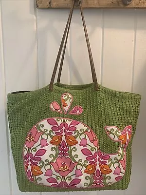 Vera Bradley Tote W/ Cute Whale - Preowned • $10